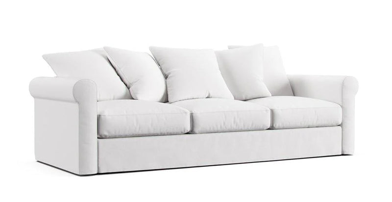 IKEA Gronlid sofa in a white Cotton Canvas cover