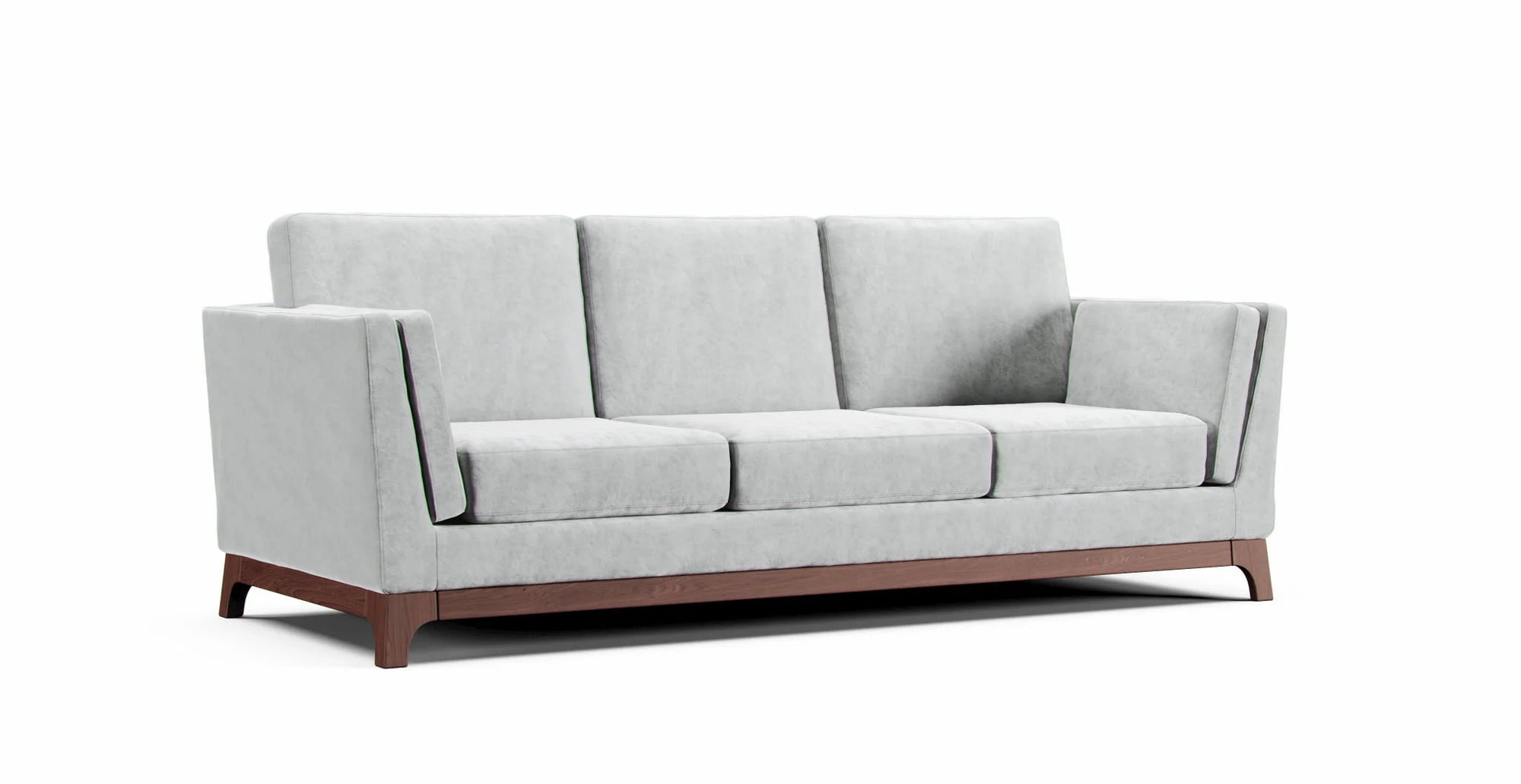 Article Ceni sofa with scratch-resistant and easy-to-clean Claw-proof Velvet pebble slipcover
