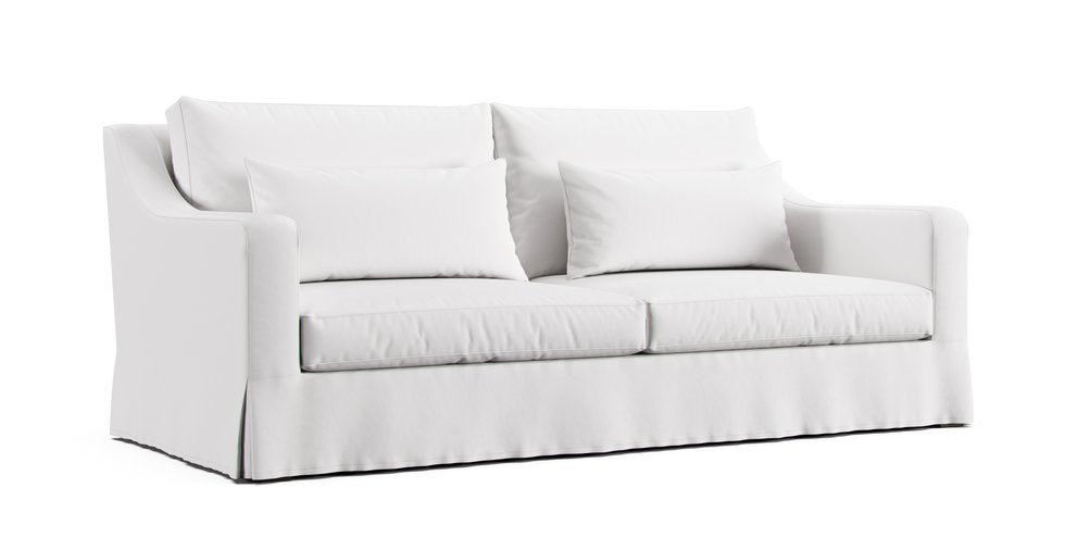 Crate and Barrel Verano II Slope Arm Sofa Slipcover Comfort Works