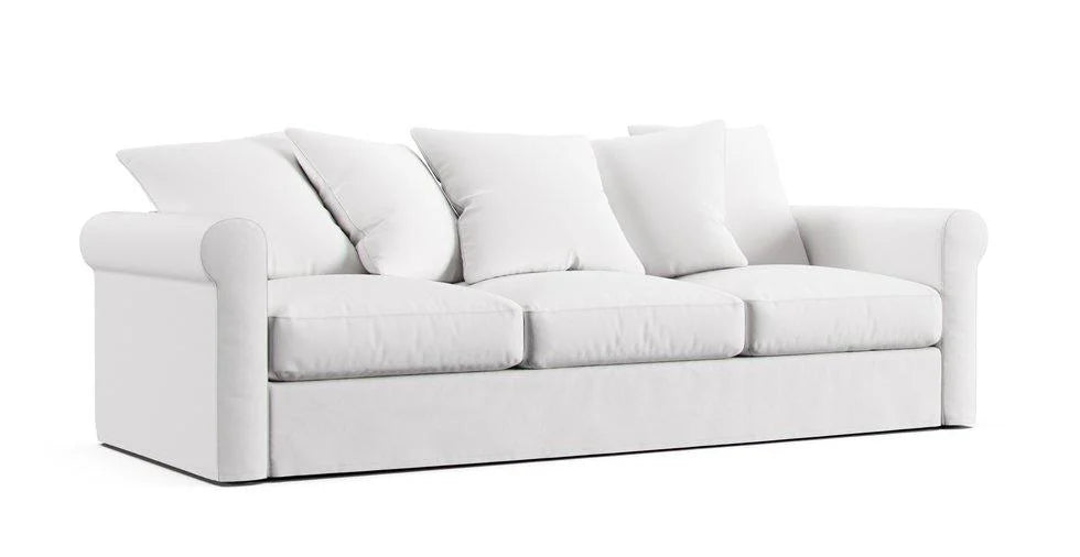 IKEA Gronlid sofa in a white Cotton Canvas cover