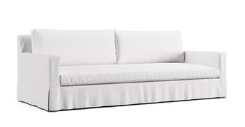 White Cotton Canvas cover for Restoration Hardware Belgian sofa