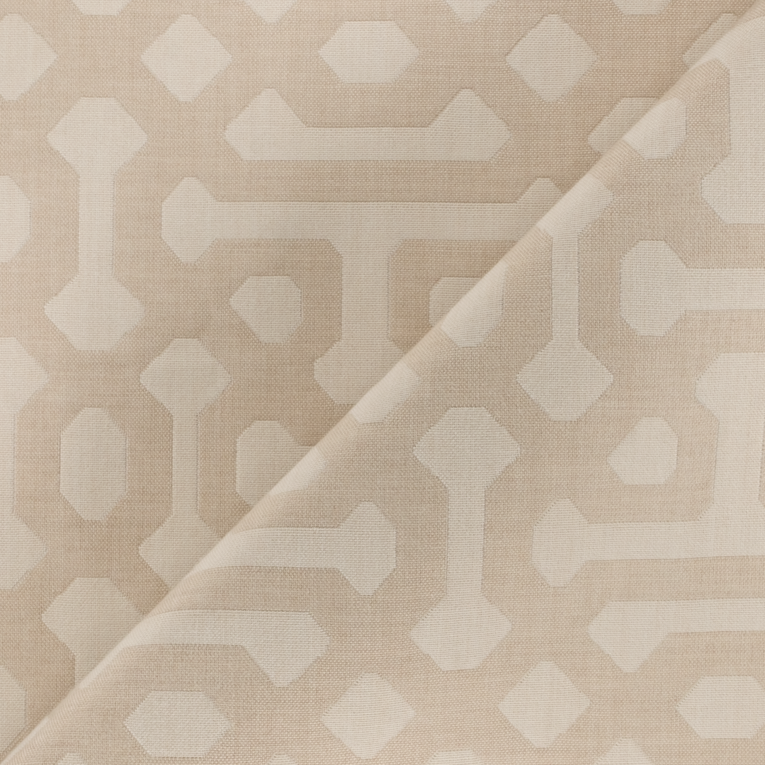 Zusätzliches Set Sitzkissenbezüge — Zusatzoption - Sunbrella® Fretwork Flax