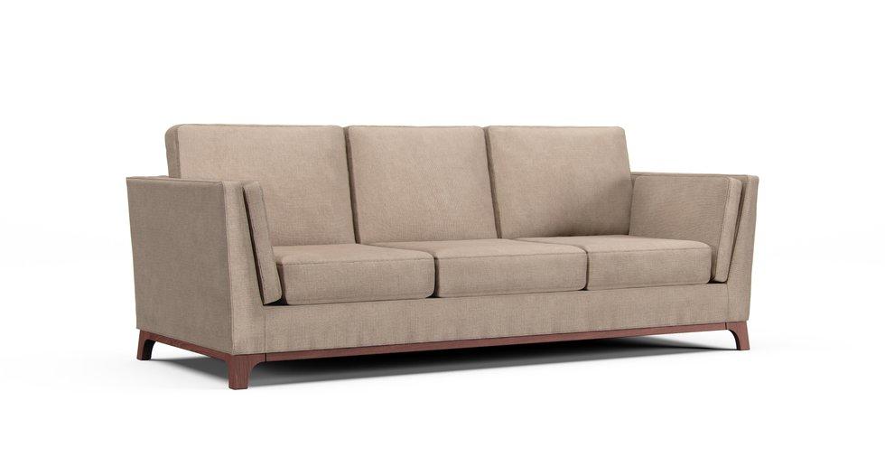 Mod Basketweave Flax