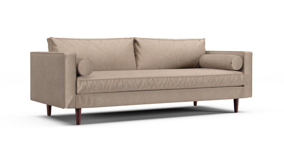 Mod Basketweave Flax