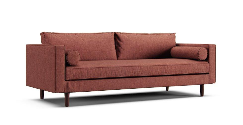 Sven 88" Sofa Slipcover - Care+ Tweed Sunset