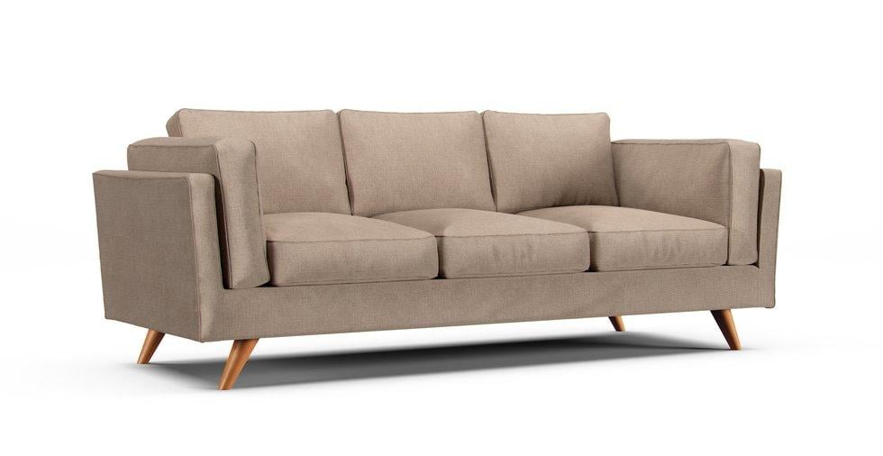 Mod Basketweave Flax