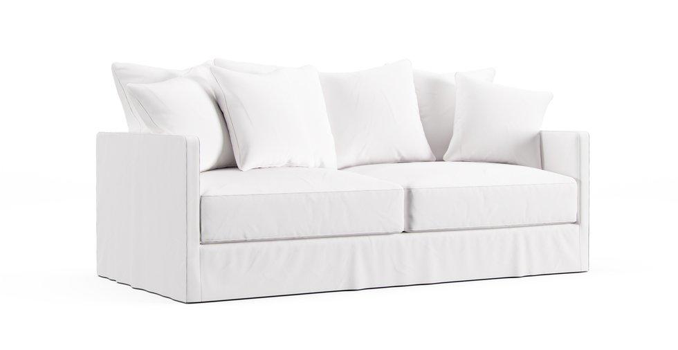 Lazare Velvet Convertible Sofa Slipcover