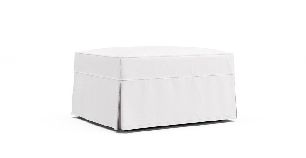 Baldwin Slipcovered 32x26x17 Ottoman Slipcover