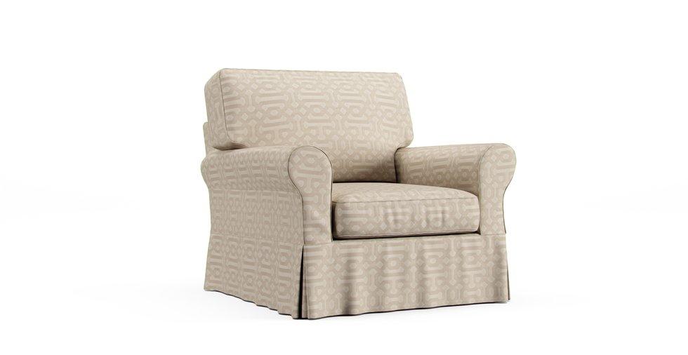 Sunbrella® Fretwork Flax