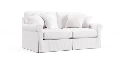 Baldwin Slipcovered 76" Sofa Slipcover
