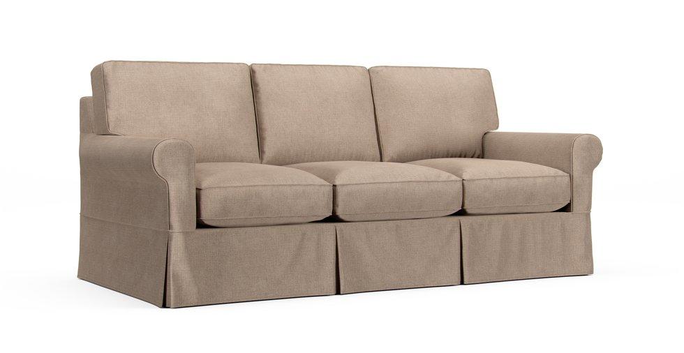 Mod Basketweave Flax