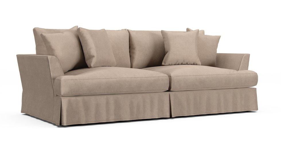 Mod Basketweave Flax