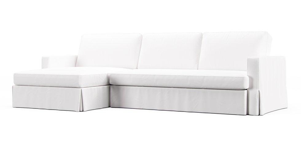 Allure Track Arm Left/Right Chaise Sectional Slipcover
