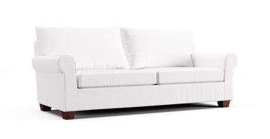 Alexander Casual 2-Cushion 85" Sofa With Rolled Arms Slipcover