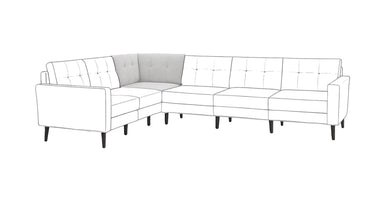 Nomad Corner Chair Sectional Slipcover