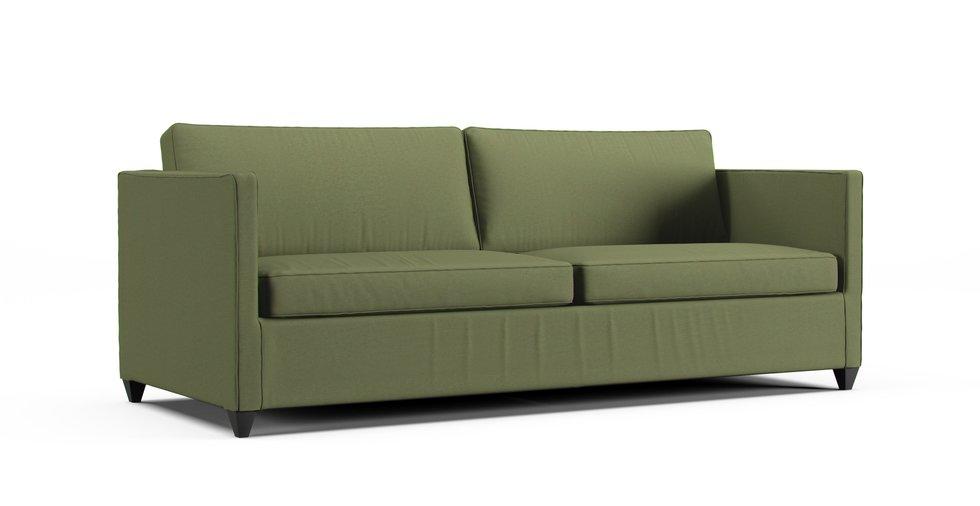 Dryden Full Sleeper Sofa Slipcover - Care+ Canvas Sage
