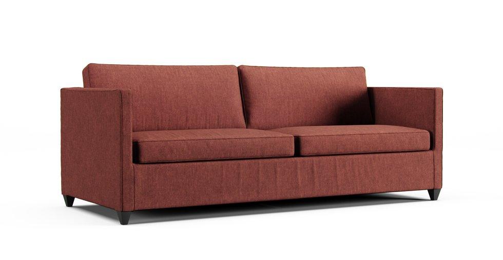 Dryden Full Sleeper Sofa Slipcover - Care+ Tweed Sunset