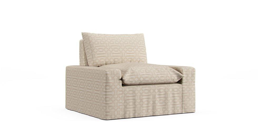 Sunbrella® Fretwork Flax