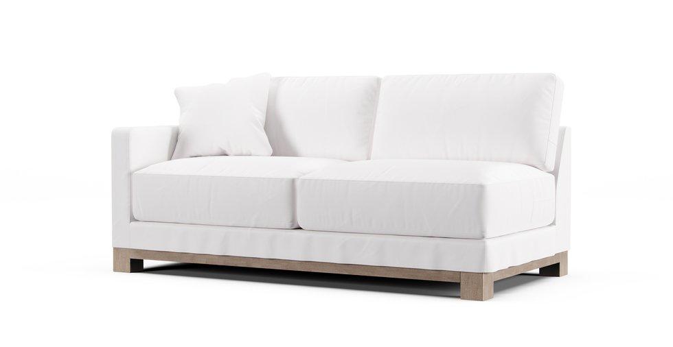 Bezug Gather Wood Base Links/Rechts Arm Sofa