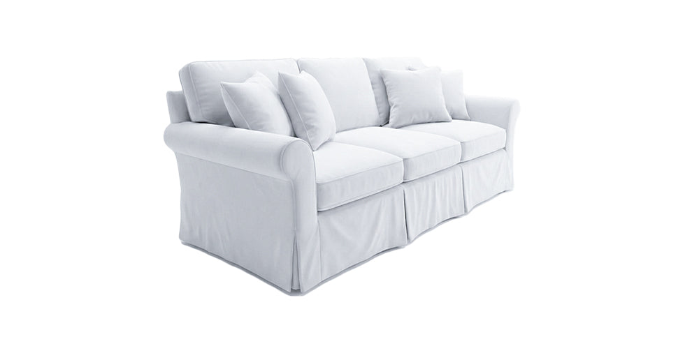 Manor Rolled Arm 89" Sofa Slipcover