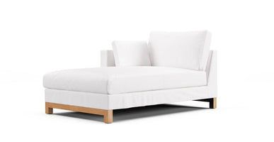 Pacific Wood Left/Right-Arm Chaise Slipcover