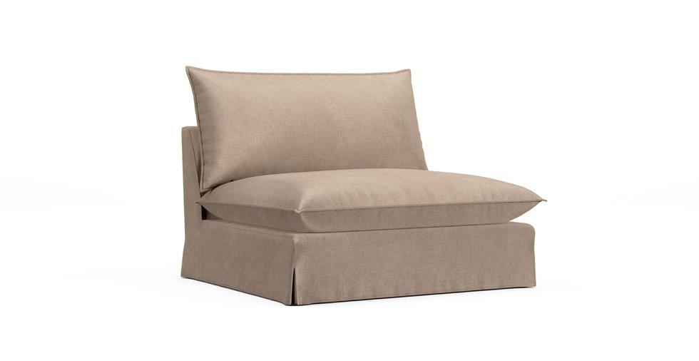 Mod Basketweave Flax