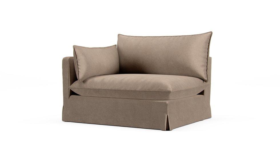 Mod Basketweave Flax