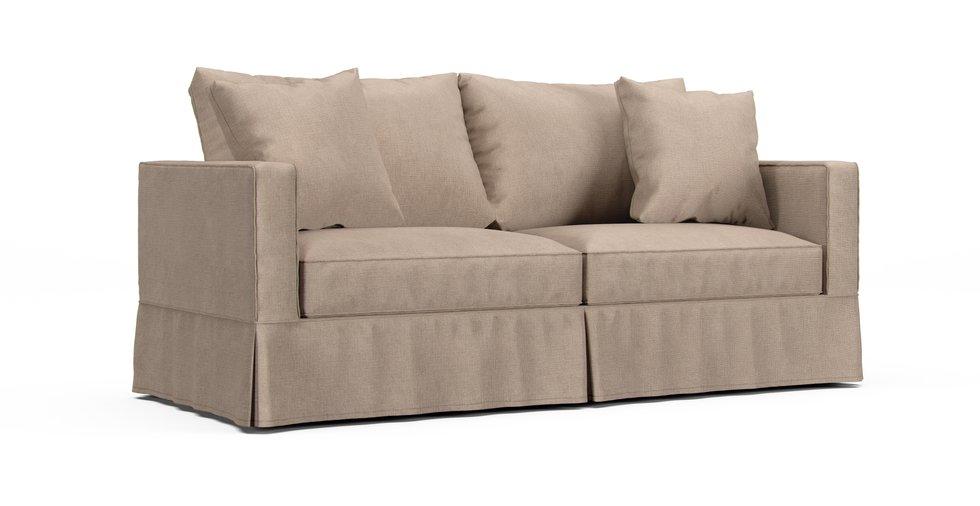 Mod Basketweave Flax