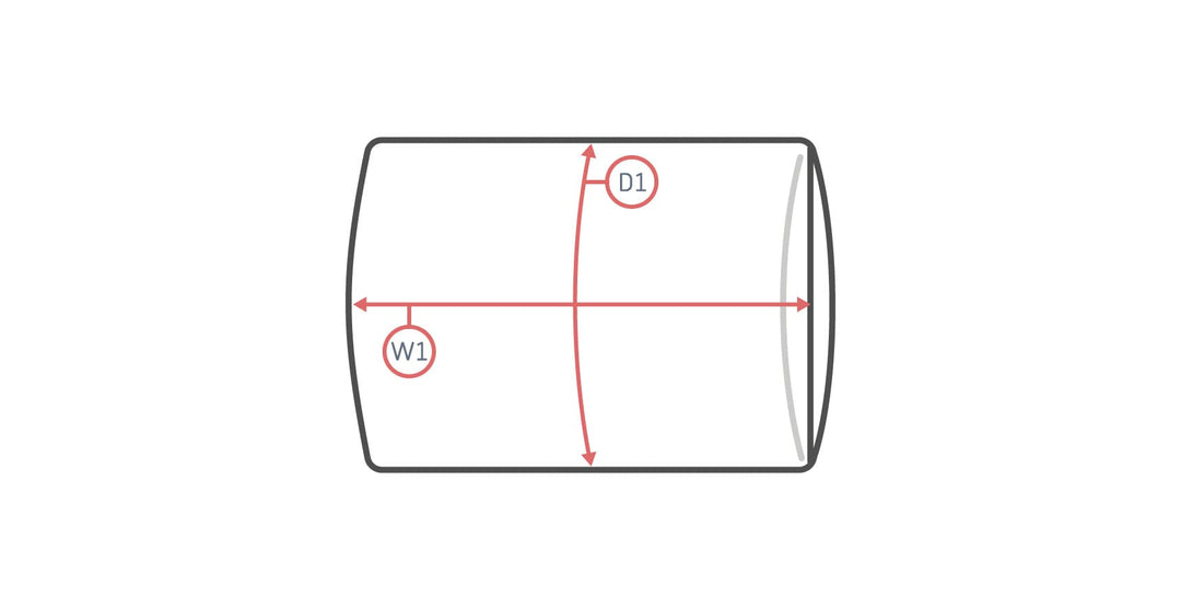 Custom Knife Edge Back Cushion Cover