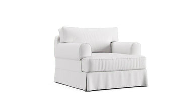 T-seat Loose Fit Round Armchair Slipcover