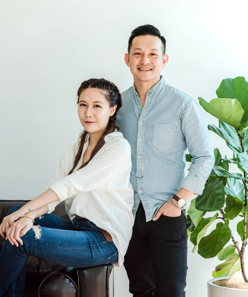 Picture of Rachel on the left and Henry on the right