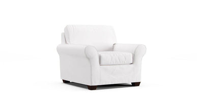 Bennett Roll-Arm Chair Slipcover