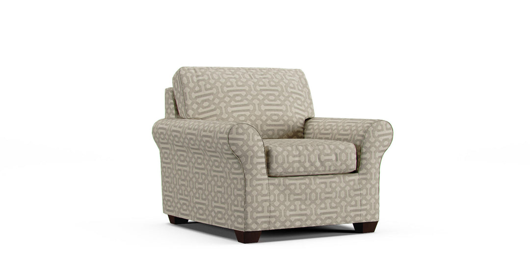 Sunbrella® Fretwork Pewter