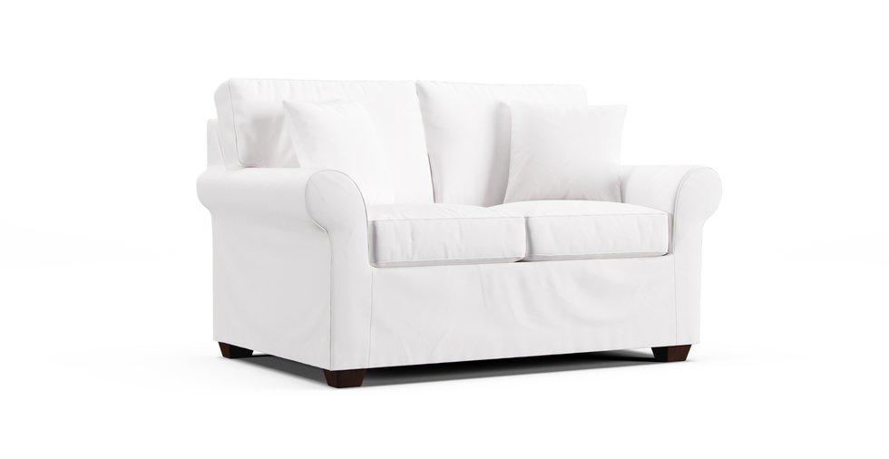 Bennett Roll-Arm Two-Seat 63" Loveseat Slipcover