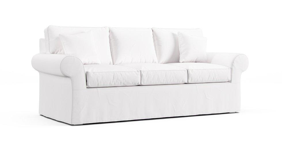Bennett Roll Arm 86" Three Seat Sofa Slipcover