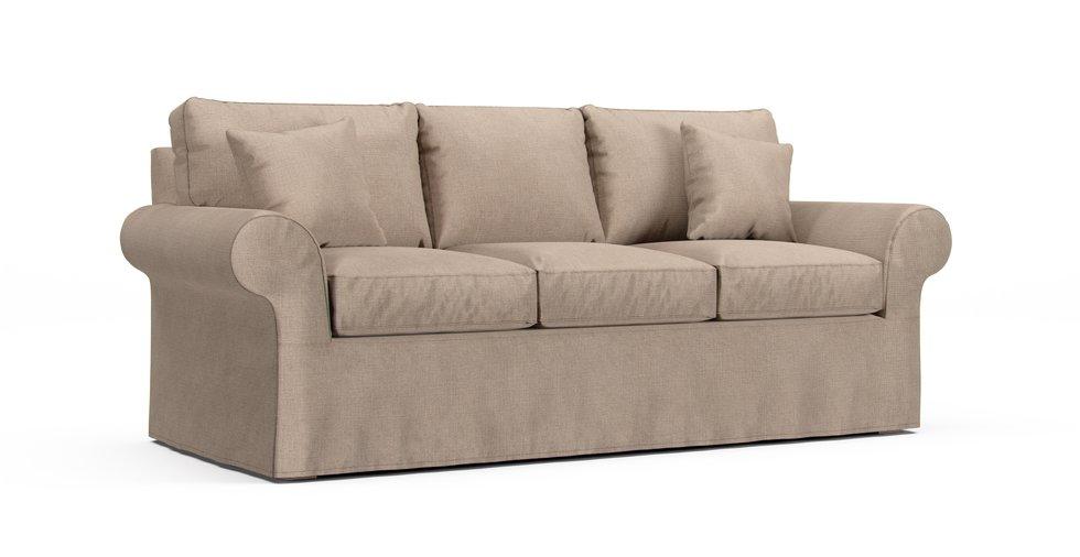 Mod Basketweave Flax