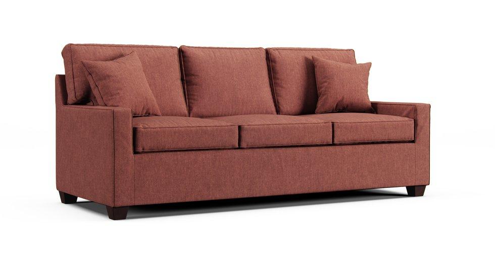 Bennett Track Arm 86" Sofa Slipcover - Care+ Tweed Sunset