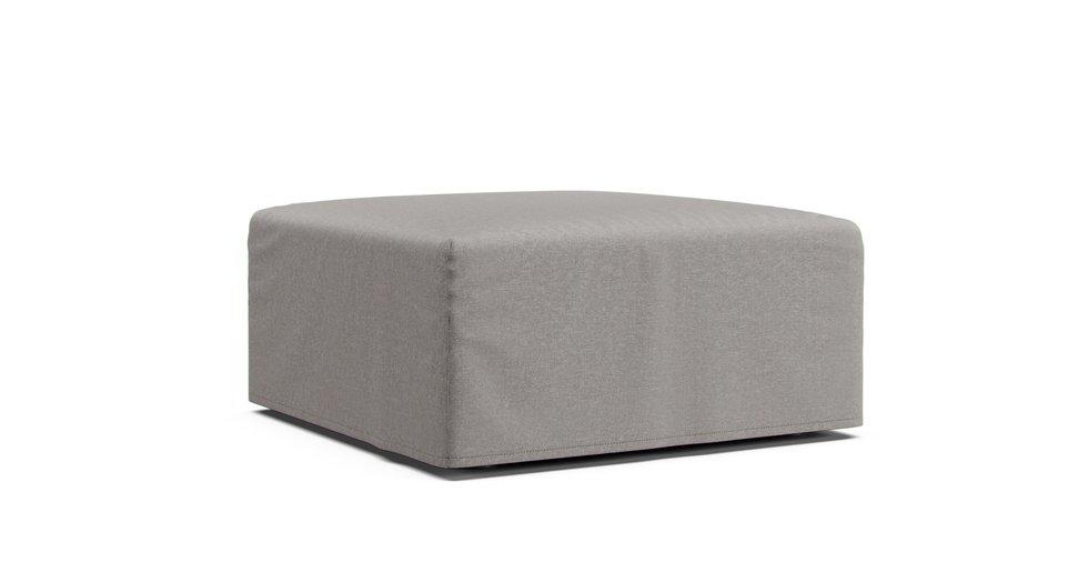 Elbdock Ottoman Cover - Care+ Canvas Ash