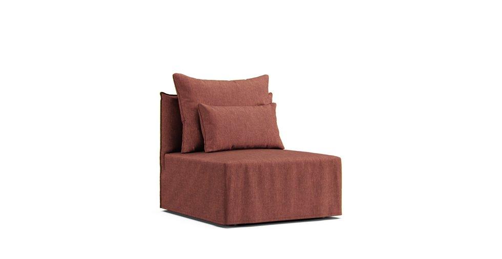 Elbdock One Seater / Chair Cover - Care+ Tweed Sunset