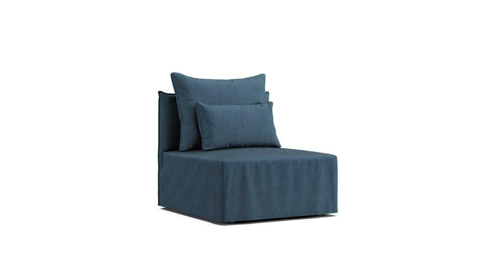 Elbdock One Seater / Chair Cover - Care+ Tweed Teal