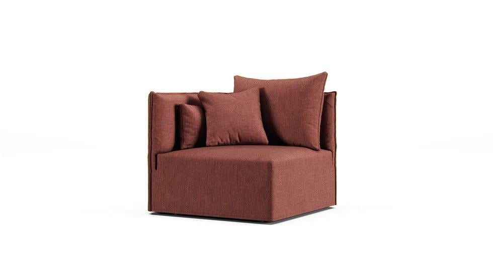 Elbdock Corner Piece Cover - Care+ Tweed Sunset