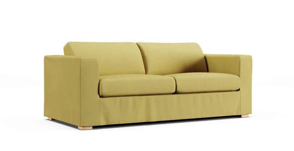 Porto 3 Seater Convertible Sofa Slipcover - Care+ Tweed Amber