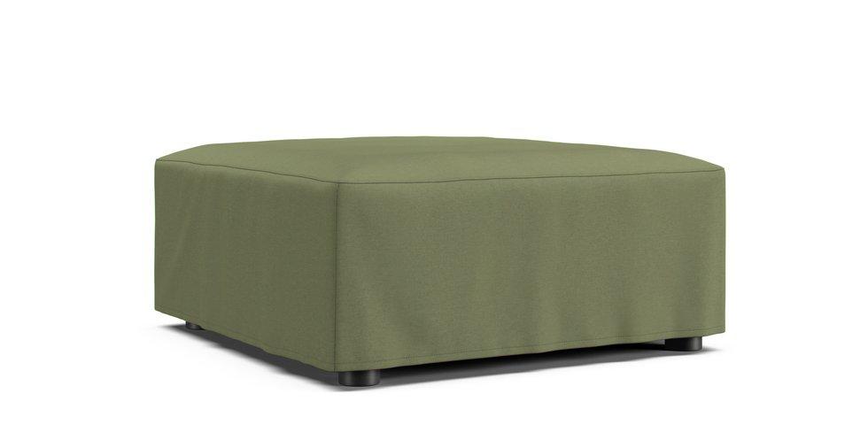 Reiko Footstool - Care+ Canvas Sage