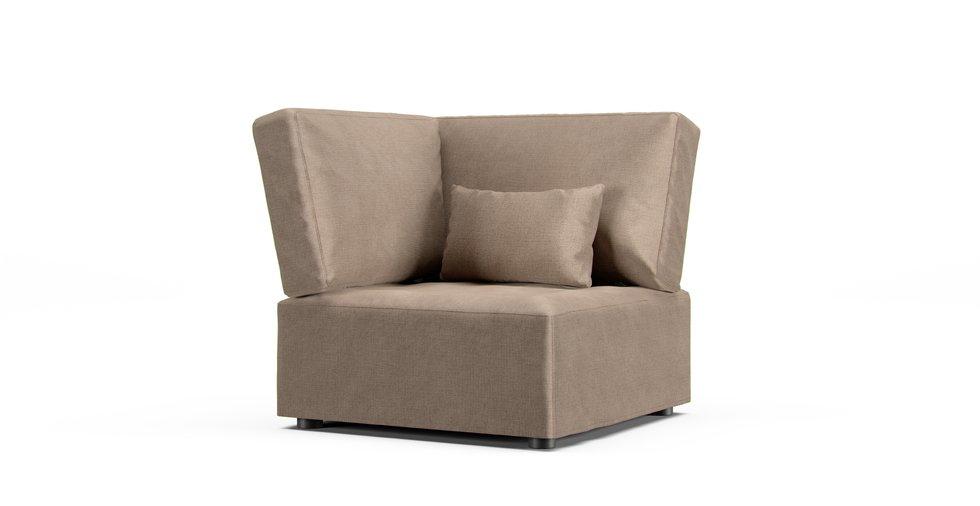 Mod Basketweave Flax