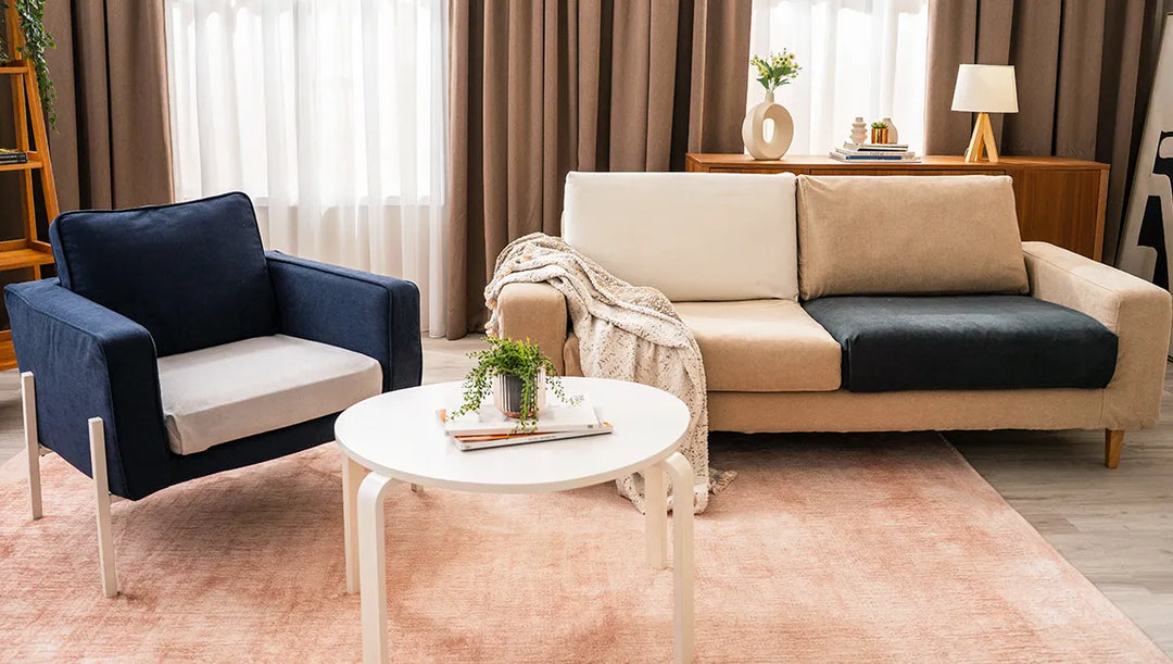 Cosy-living-room-with-IKEA-KOARP-and-Muji-2.5-seater-with-ComfortWorks-FlexiFit-universal-cream-storm-pebble-colour