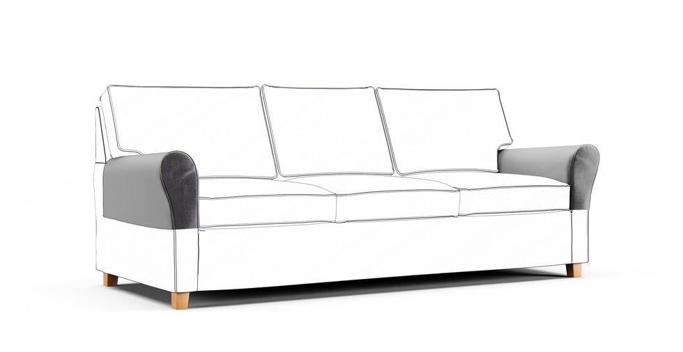 Fundas protectoras de reposabrazos Angby — Complemento - Everyday Weave Storm