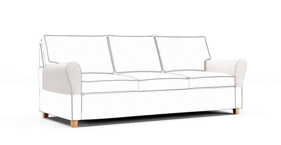 Fundas protectoras de reposabrazos Angby — Complemento - Signature Microfiber Cream