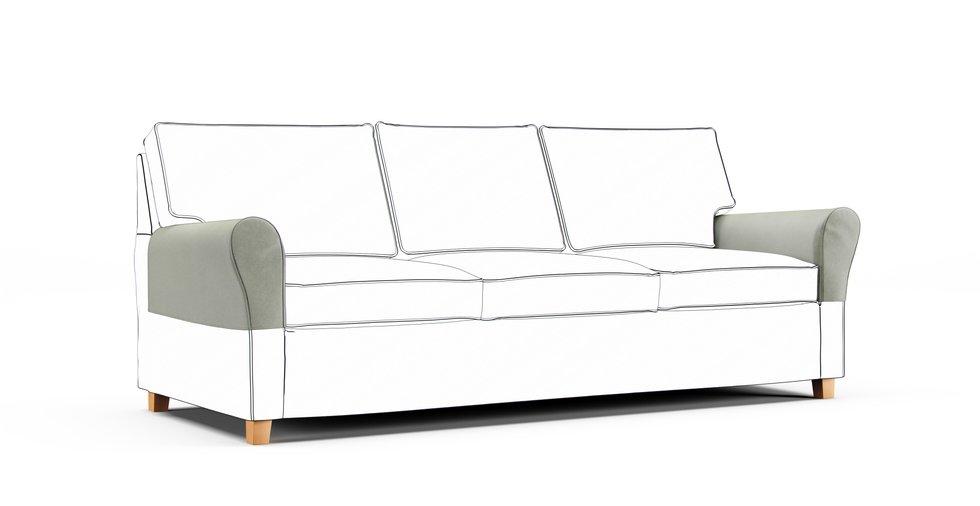 Fundas protectoras de reposabrazos Angby — Complemento - Signature Microfiber Silver Sage