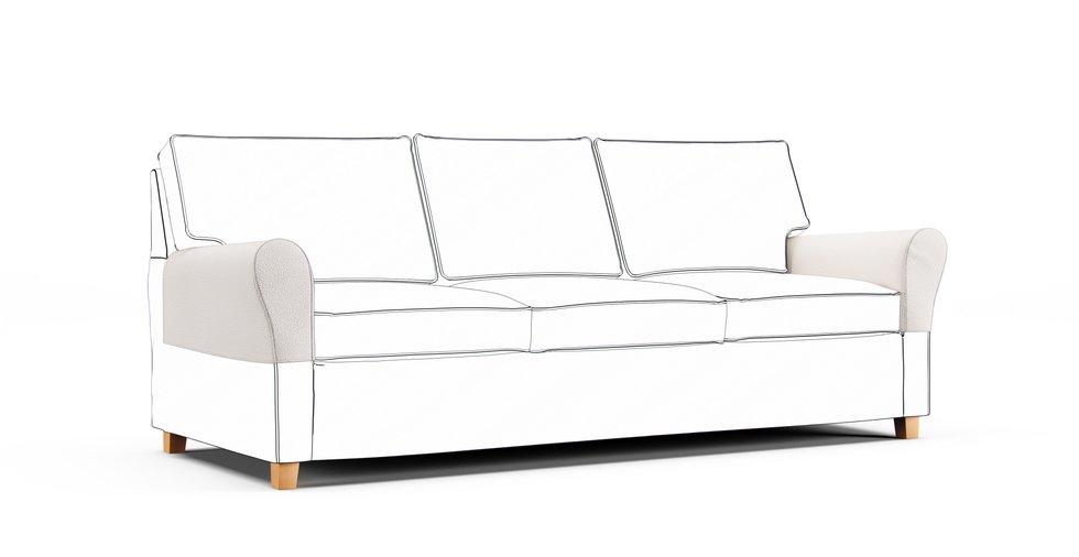 Fundas protectoras de reposabrazos Angby — Complemento - Mod Boucle Cream