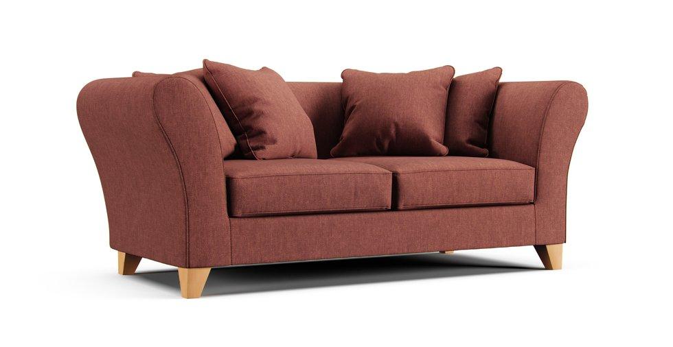 Backa 2.5 Seater Sofa Cover - Care+ Tweed Sunset